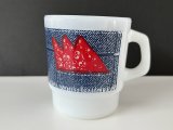 ファイヤーキング JEANS USA マグ ジーンズ デニム Fire-king ヴィンテージ USA