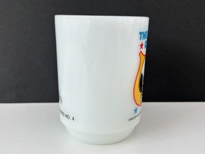 画像2: アウトレット 難あり 藤井風さん 愛用モデル ファイヤーキング マグカップ スヌーピー マグ プレジデント NO.4 PEANUTS 大統領選 Fire-king SNOOPY USA ヴィンテージ