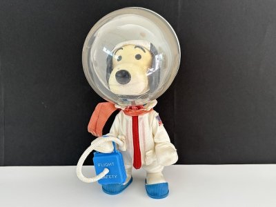 画像1: レア 1st ジッパー 1960年代 スヌーピー アストロノーツ ドールビンテージ SNOOPY PEANUTS ヴィンテージ