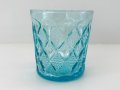 レアカラー アンカーホッキング ジェムストーン 10oz オンザロック タンブラー アクアマリン ファイヤーキング GEMSTONE ANCHOR HOCKING USA ヴィンテージ