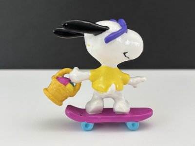 画像2: USA SNOOPY スヌーピー ジョークール PVC フィギュア Whitman's オールド ビンテージ PEANUTS