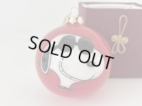 BOX入り デットストック ヴィンテージ スヌーピー JOE COOL ジョークール  クリスマス オーナメント SNOOPY PEANUTS USA