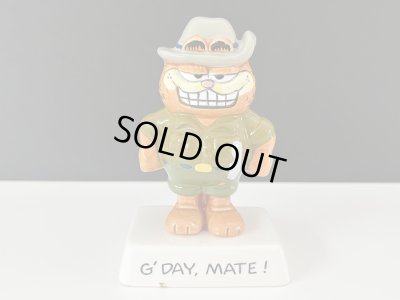 画像1: USA ヴィンテージ ENESCO ガーフィールド 置物 Garfield 1980s