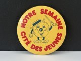 ビンテージ 缶バッジ 缶バッチ USA ユーロ EURO vintage ヴィンテージ