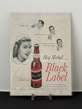 ビンテージ LIFE誌 1957年 ビンテージ広告 切り取り アドバタイジング ポスター