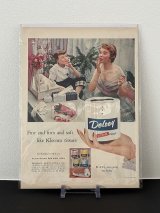 ビンテージ LIFE誌 1954年 ビンテージ広告 切り取り アドバタイジング ポスター