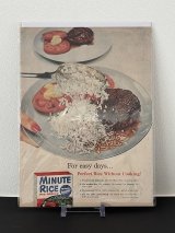 ビンテージ LIFE誌 1954年 ビンテージ広告 切り取り アドバタイジング ポスター