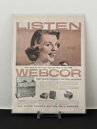 ビンテージ LIFE誌 1957年 ビンテージ広告 切り取り アドバタイジング ポスター