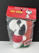 未開封 デッドストック ヴィンテージ スヌーピー JOE COOL ジョークール スクイーズ トイ SNOOPY PEANUTS USA