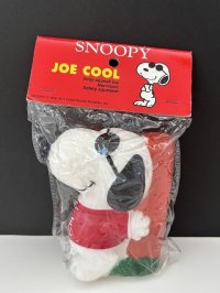 未開封 デッドストック ヴィンテージ スヌーピー JOE COOL ジョークール スクイーズ トイ SNOOPY PEANUTS USA
