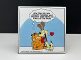 1980年代 ENESCO USA ヴィンテージ ガーフィールド オーディー タイル ディスプレイ Garfield 