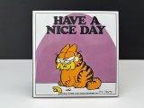 1980年代 ENESCO USA ヴィンテージ ガーフィールド タイル ディスプレイ Garfield 
