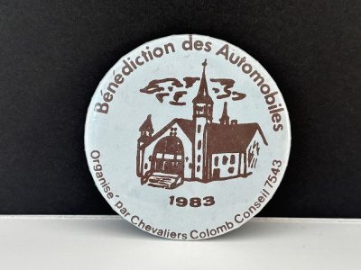 画像1: 1983年 ビンテージ 缶バッジ 缶バッチ USA ユーロ EURO vintage ヴィンテージ
