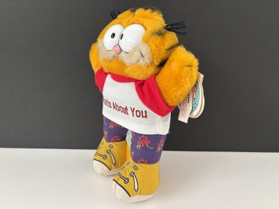画像2: USA ヴィンテージ ガーフィールド ぬいぐるみ Garfield 1980s