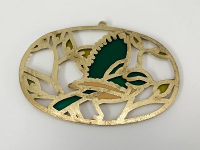 画像3: ステンドグラス風 ウォールデコ サンキャッチャー 壁掛け飾り USA オールド ヴィンテージ vintage