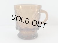 ファイヤーキング キンバリー アンバー マグカップ Fire-king USA ヴィンテージ