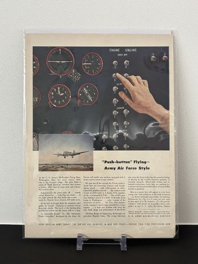 画像1: ビンテージ LIFE誌 1946年 ビンテージ広告 切り取り アドバタイジング ポスター