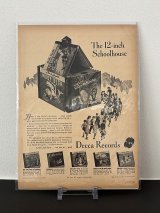 ビンテージ LIFE誌 1946年 アート ビンテージ広告 切り取り アドバタイジング ポスター