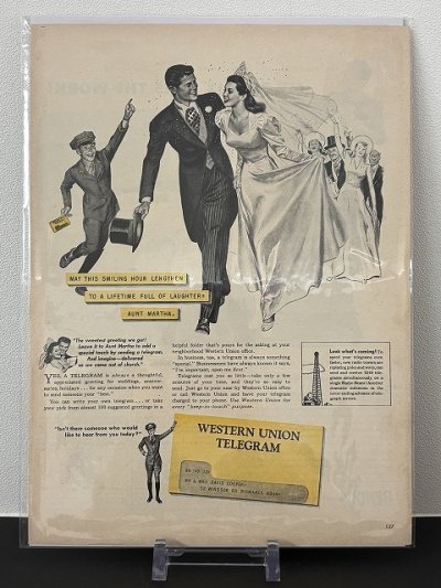 画像2: ビンテージ LIFE誌 1946年 ビンテージ広告 切り取り アドバタイジング ポスター