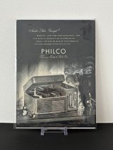 PHILCO ビンテージ LIFE誌 1946年 ビンテージ広告 切り取り アドバタイジング ポスター