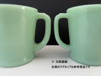 画像2: レア 太ハンドル ファイヤーキング ジェダイ Dハンドル マグカップ Fire-king ヴィンテージ USA 1950's  1960's