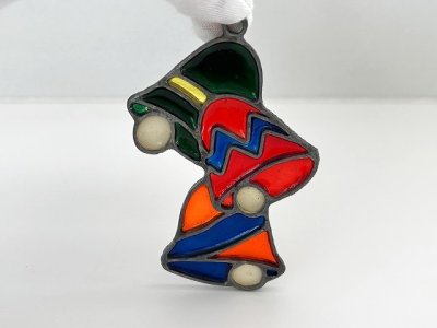 画像1: ステンドグラス風 ウォールデコ サンキャッチャー 壁掛け飾り USA オールド ヴィンテージ vintage