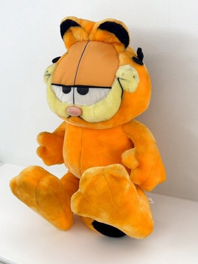 画像5: 約70センチ!特大ビッグサイズ USA ガーフィールド ぬいぐるみ Garfield オールド
