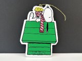 ヴィンテージ スヌーピー WOOD ウッド オーナメント SNOOPY PEANUTS USA