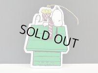 ヴィンテージ スヌーピー WOOD ウッド オーナメント SNOOPY PEANUTS USA