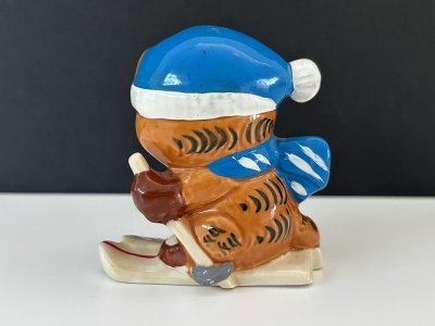 画像3: USA ヴィンテージ ENESCO ガーフィールド 置物 Garfield 1980s スキー