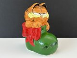 USA ヴィンテージ ENESCO ガーフィールド 置物 Garfield 1980s 