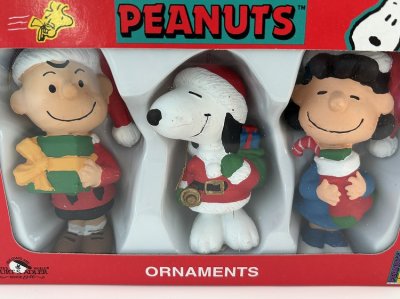画像2: 箱入り スヌーピー チャーリーブラウン ルーシー オーナメント PEANUTS オールド USA ヴィンテージ