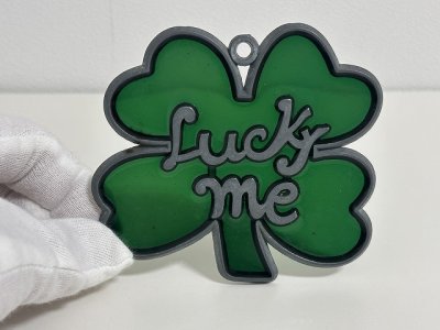 画像1: ステンドグラス風 ウォールデコ サンキャッチャー  壁掛け飾り USA オールド ヴィンテージ vintage