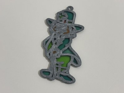 画像3: ステンドグラス風 ウォールデコ サンキャッチャー IRISH アイリッシュ 壁掛け飾り USA オールド ヴィンテージ vintage