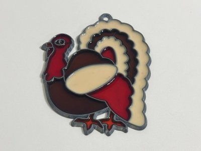 画像2: ステンドグラス風 ウォールデコ サンキャッチャー 壁掛け飾り USA オールド ヴィンテージ vintage