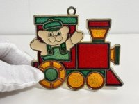 ステンドグラス風 ウォールデコ サンキャッチャー 壁掛け飾り USA オールド ヴィンテージ vintage