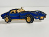 ステンドグラス風 ウォールデコ 車 サンキャッチャー 壁掛け飾り USA オールド ヴィンテージ vintage