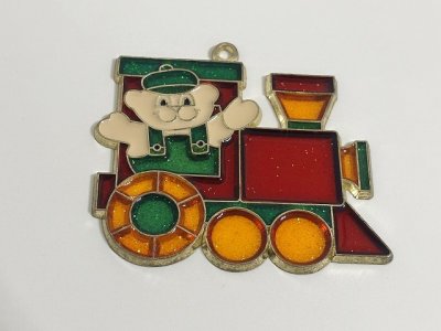 画像2: ステンドグラス風 ウォールデコ サンキャッチャー 壁掛け飾り USA オールド ヴィンテージ vintage