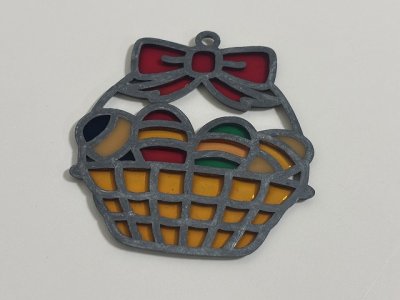 画像3: ステンドグラス風 ウォールデコ サンキャッチャー 壁掛け飾り USA オールド ヴィンテージ vintage