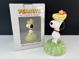 アウトレット 1980年代 WILLITTS ヴィンテージ スヌーピー オルゴール ウッドストック MUSIC BOX SNOOPY PEANUTS