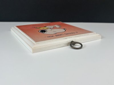 画像3: ヴィンテージ  スヌーピー ウッドストック 1980's HALLMARK WALL PLAQUE 壁掛け 飾り SNOOPY PEANUTS MADE IN USA