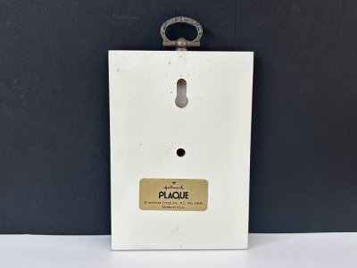 画像4: ヴィンテージ  スヌーピー ウッドストック 1980's HALLMARK WALL PLAQUE 壁掛け 飾り SNOOPY PEANUTS MADE IN USA