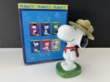 箱付き スヌーピー ビーグルスカウト FLAMBRO フィギュア 置物 vintage SNOOPY