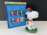 箱付き スヌーピー JOE COOL ジョークール FLAMBRO フィギュア 置物 vintage SNOOPY