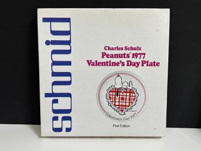 画像4: ヴィンテージ スヌーピー 1977年 Schmid コレクター メモリアルプレート vintage snoopy 