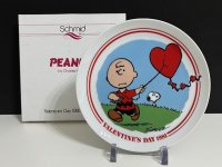 ヴィンテージ スヌーピー チャーリーブラウン 1981年 Schmid コレクター メモリアルプレート vintage snoopy 