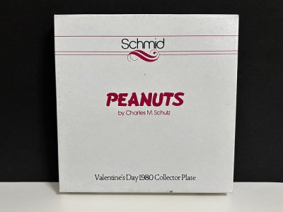 画像4: ヴィンテージ スヌーピー 1980年 Schmid コレクター メモリアルプレート vintage snoopy 