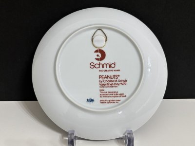 画像3: ヴィンテージ スヌーピー 1979年 Schmid コレクター メモリアルプレート vintage snoopy 