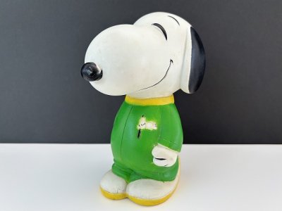 画像1: 1980's ヴィンテージ USA SNOOPY スヌーピーバンク 貯金箱 BANK PEANUTS