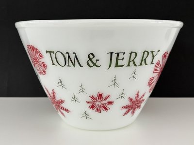 画像1: ファイヤーキング TOM & JERRY ミキシングボウル サイズ大 Fire-king USA ヴィンテージ